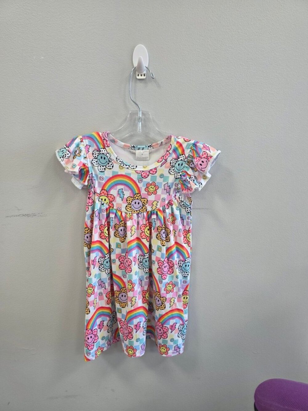 Rainbow Daisies Dress